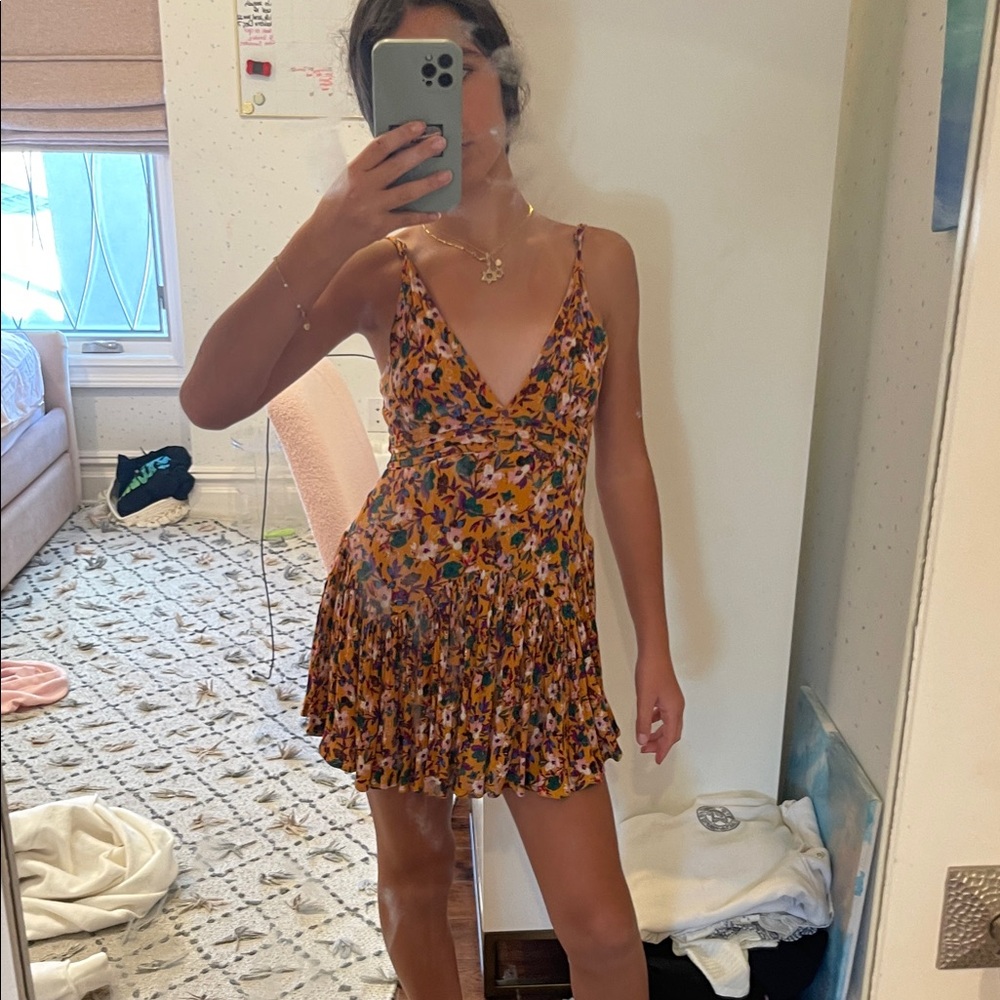 Skylar + Madison Multicolor Floral Mini Dress
